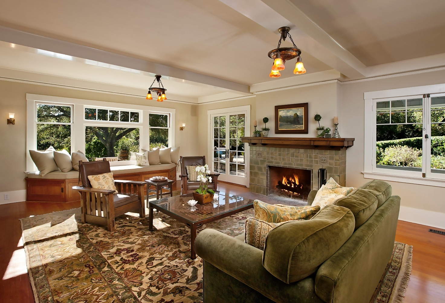 Craftsman Style House interior