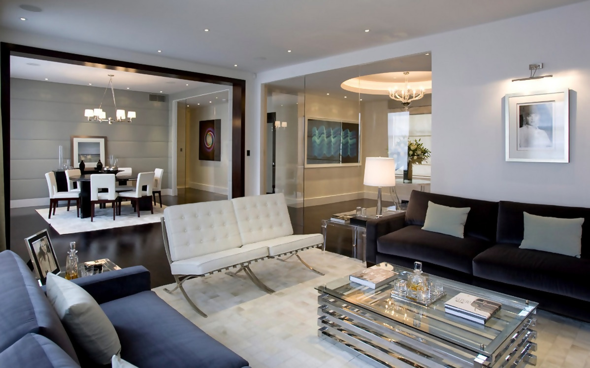 Contemporary Style Home interior