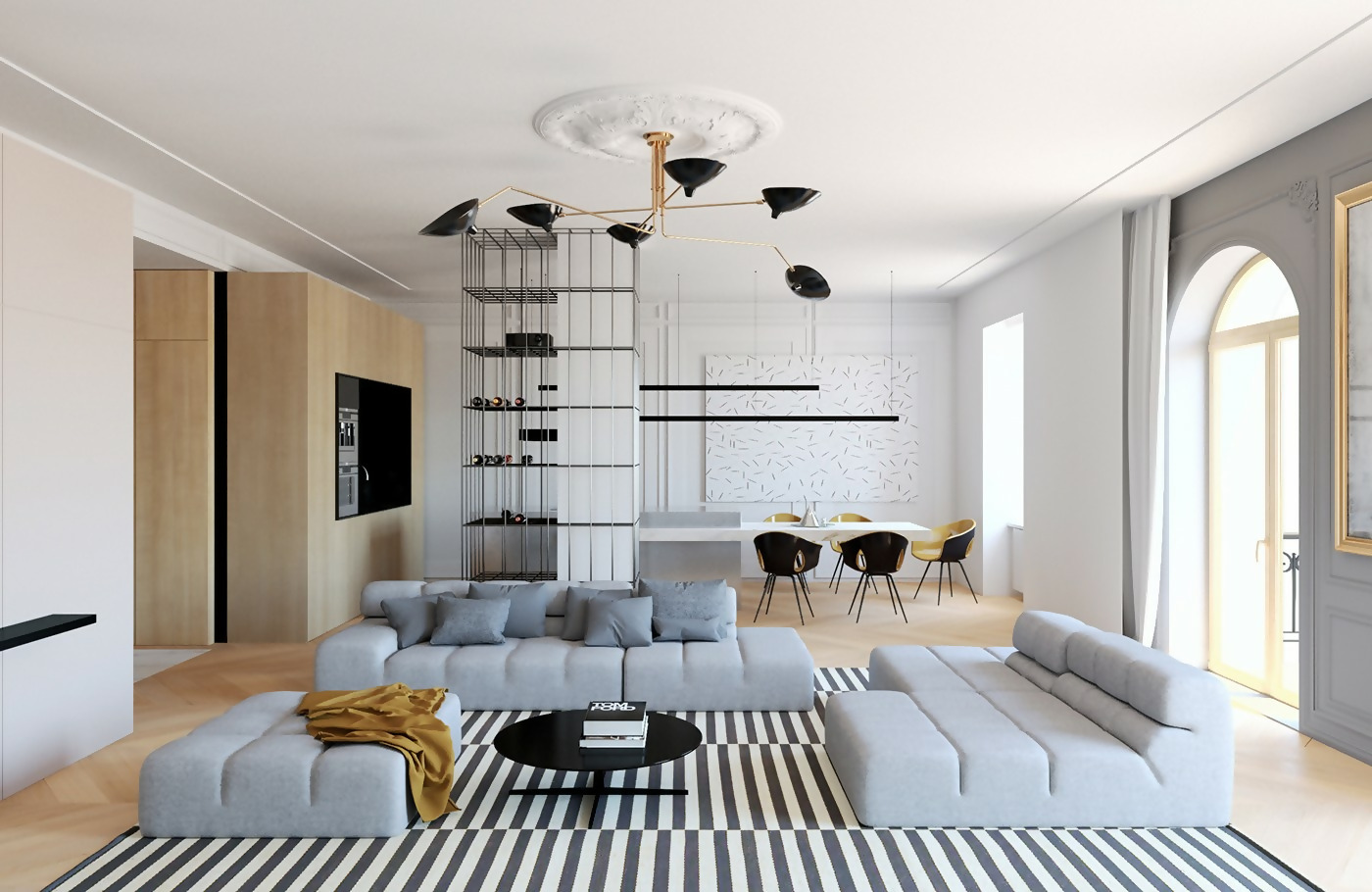 Modern Style Home interior